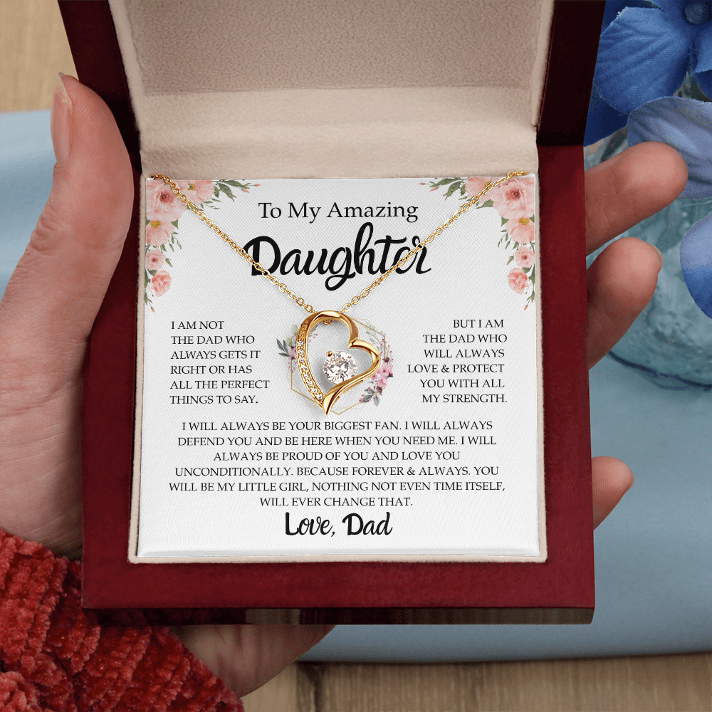My Amazing Daughter | Forever Love Necklace
