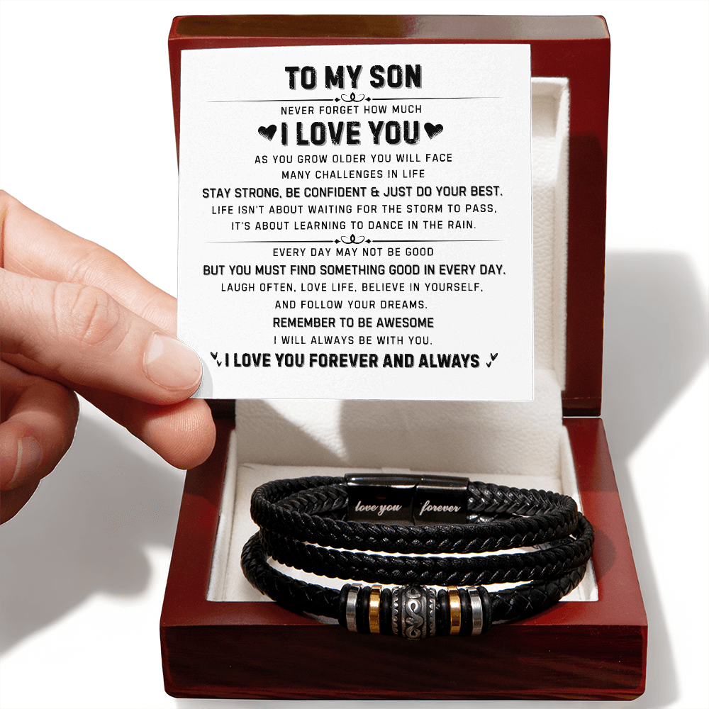 To My Son | Love You Forever Bracelet
