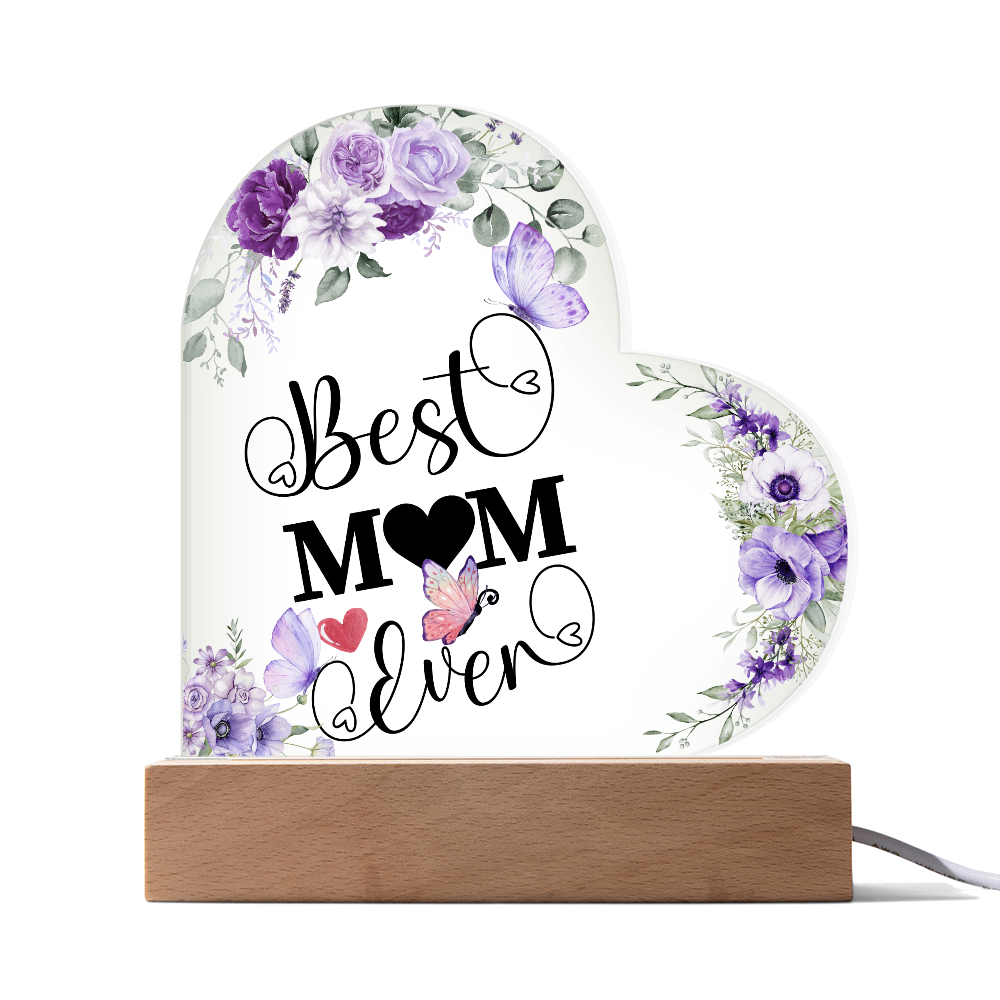 Best Mom | Acrylic Heart