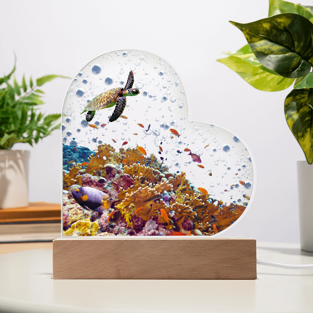 Sea Life Night Light |Acrylic Plaque