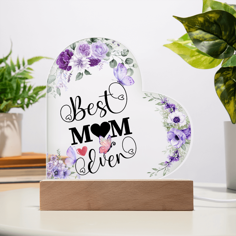 Best Mom | Acrylic Heart