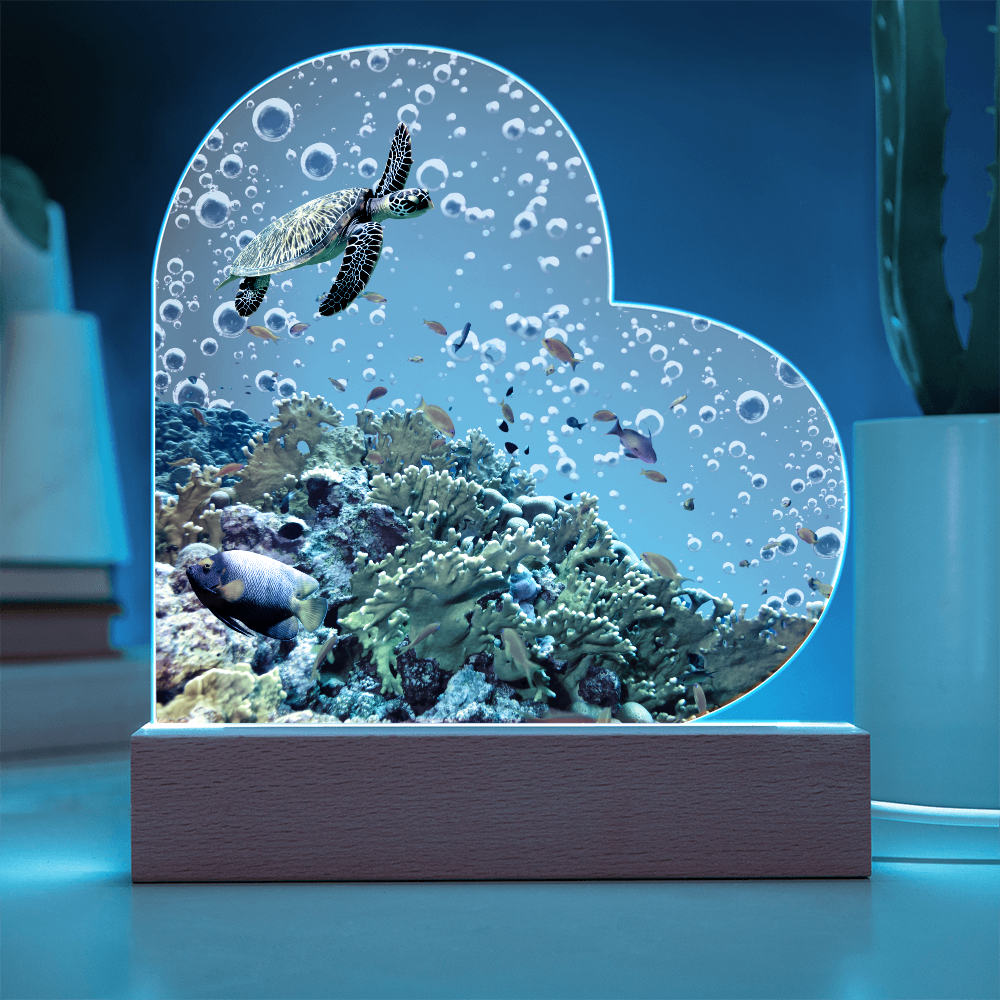 Sea Life Night Light |Acrylic Plaque