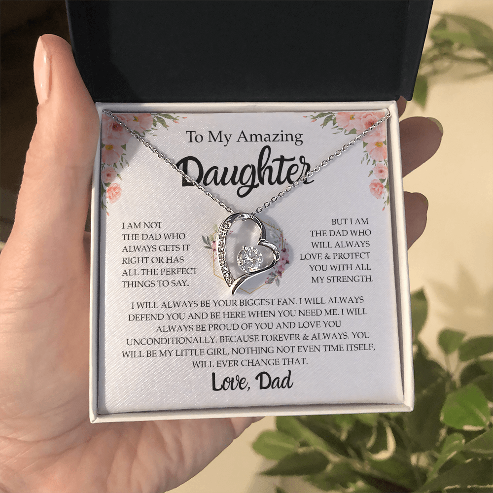 My Amazing Daughter | Forever Love Necklace