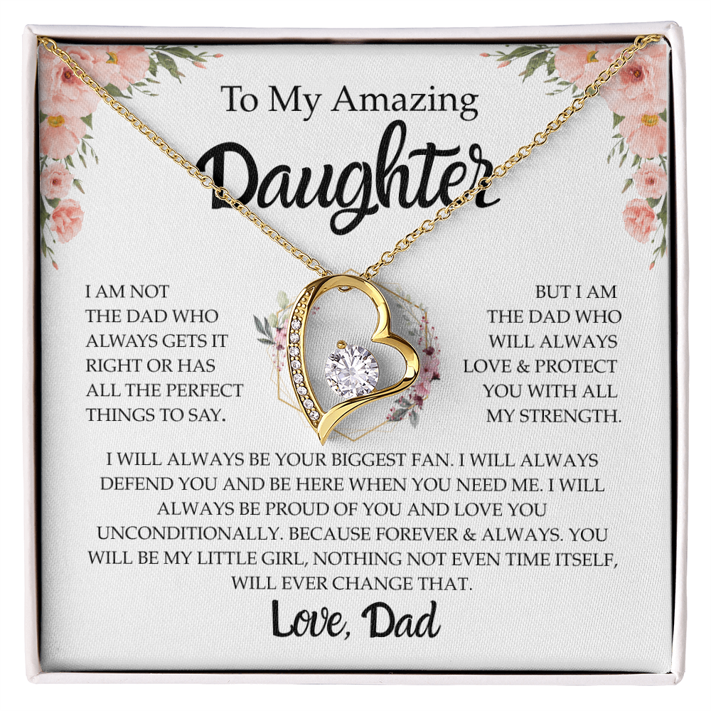 My Amazing Daughter | Forever Love Necklace