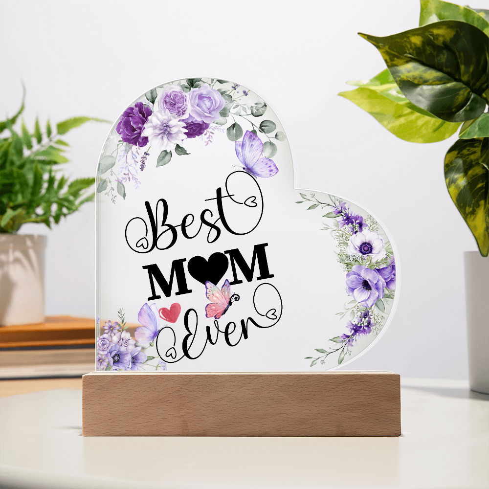Best Mom | Acrylic Heart