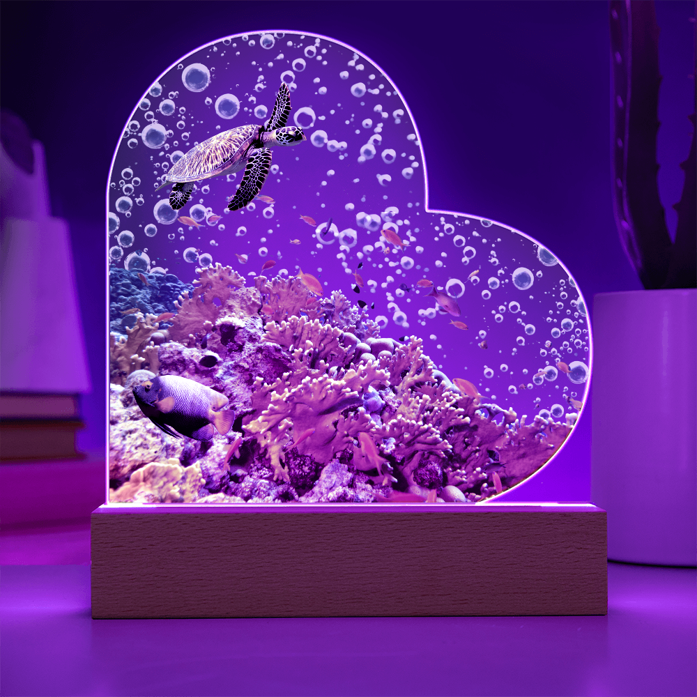 Sea Life Night Light |Acrylic Plaque