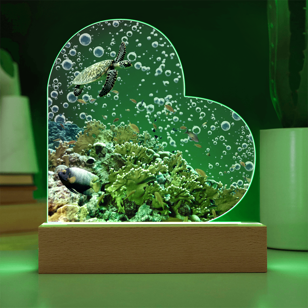 Sea Life Night Light |Acrylic Plaque