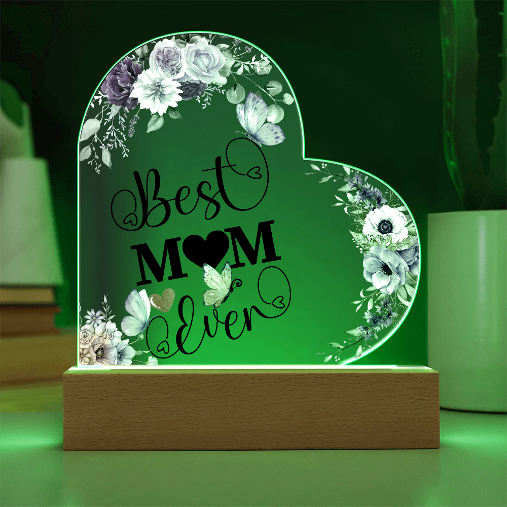 Best Mom | Acrylic Heart