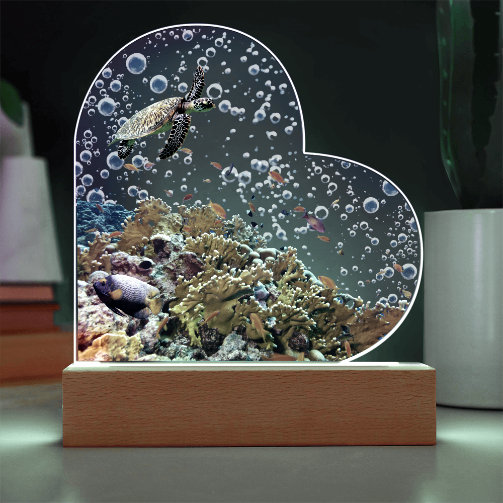 Sea Life Night Light |Acrylic Plaque