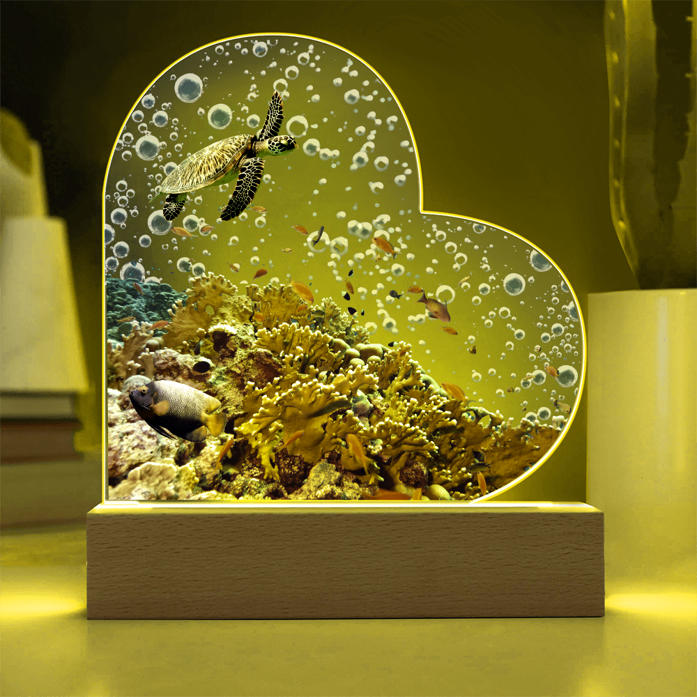 Sea Life Night Light |Acrylic Plaque