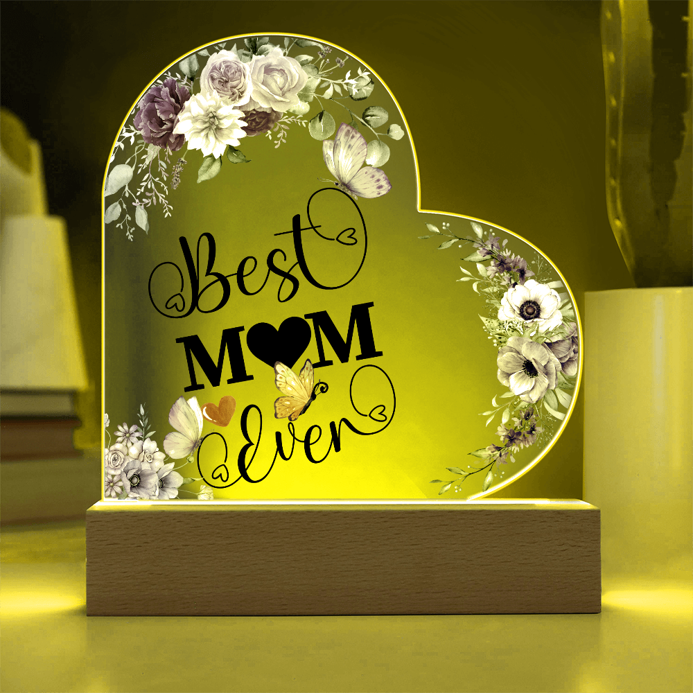 Best Mom | Acrylic Heart