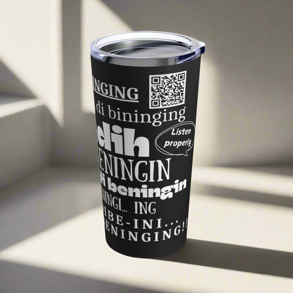 In The Beninging Blk | Meme Tumbler 20oz