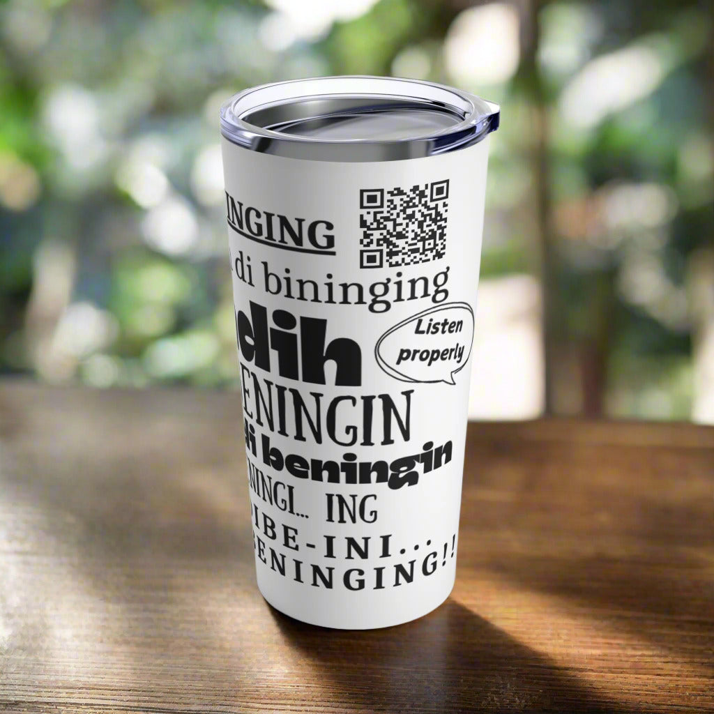 In The Beninging Wht | Meme Tumbler 20oz