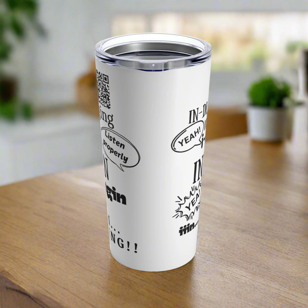 In The Beninging Wht | Meme Tumbler 20oz