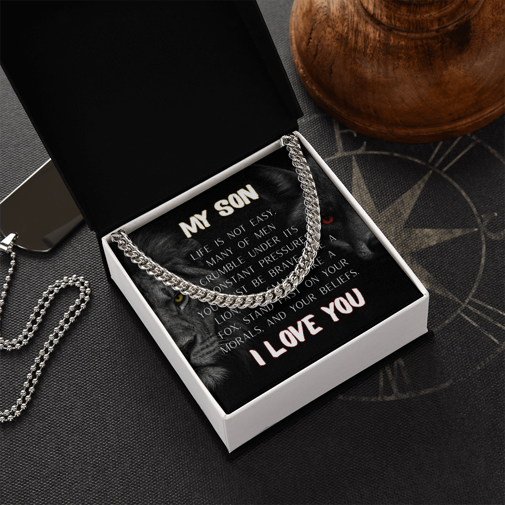 My Brave Son | Cuban Link Chain