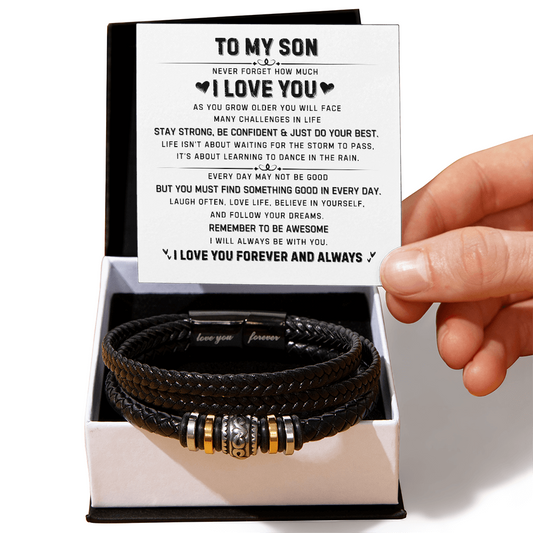 To My Son | Love You Forever Bracelet