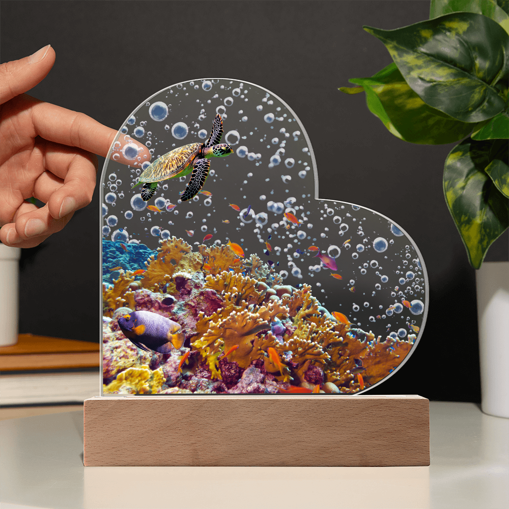 Sea Life Night Light |Acrylic Plaque
