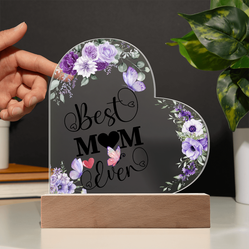 Best Mom | Acrylic Heart