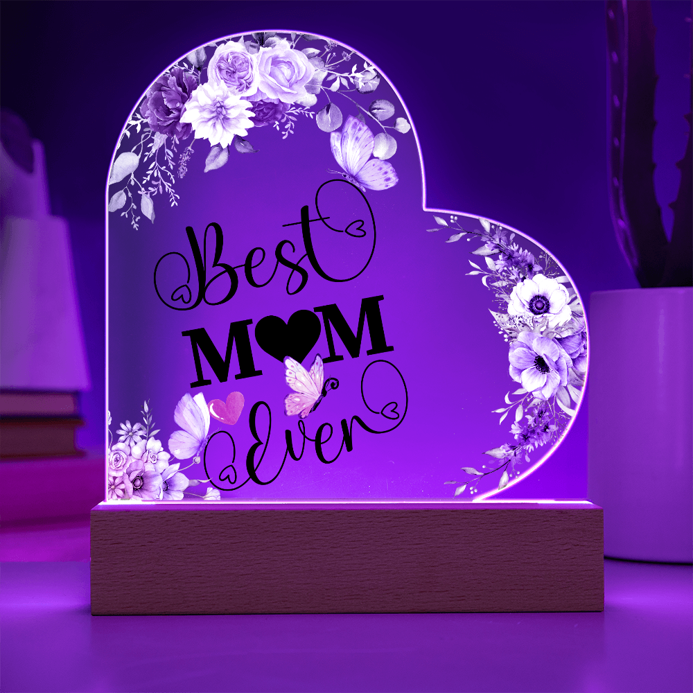 Best Mom | Acrylic Heart