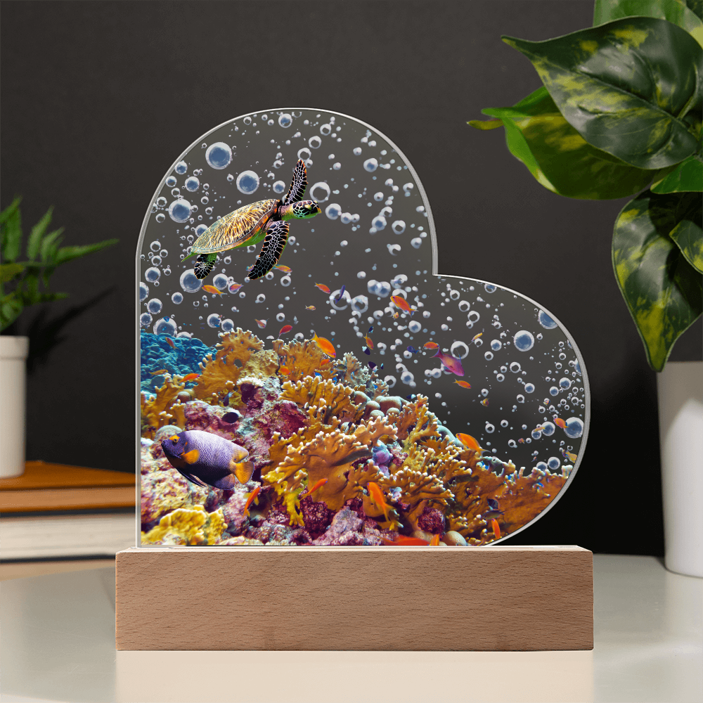 Sea Life Night Light |Acrylic Plaque